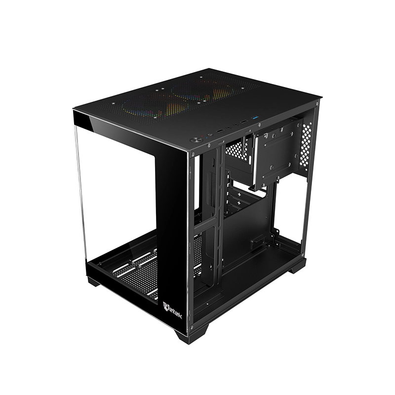 Vỏ case Jetek CSGO2 D.VA1 | M-ATX, Mid Tower, Đen 3