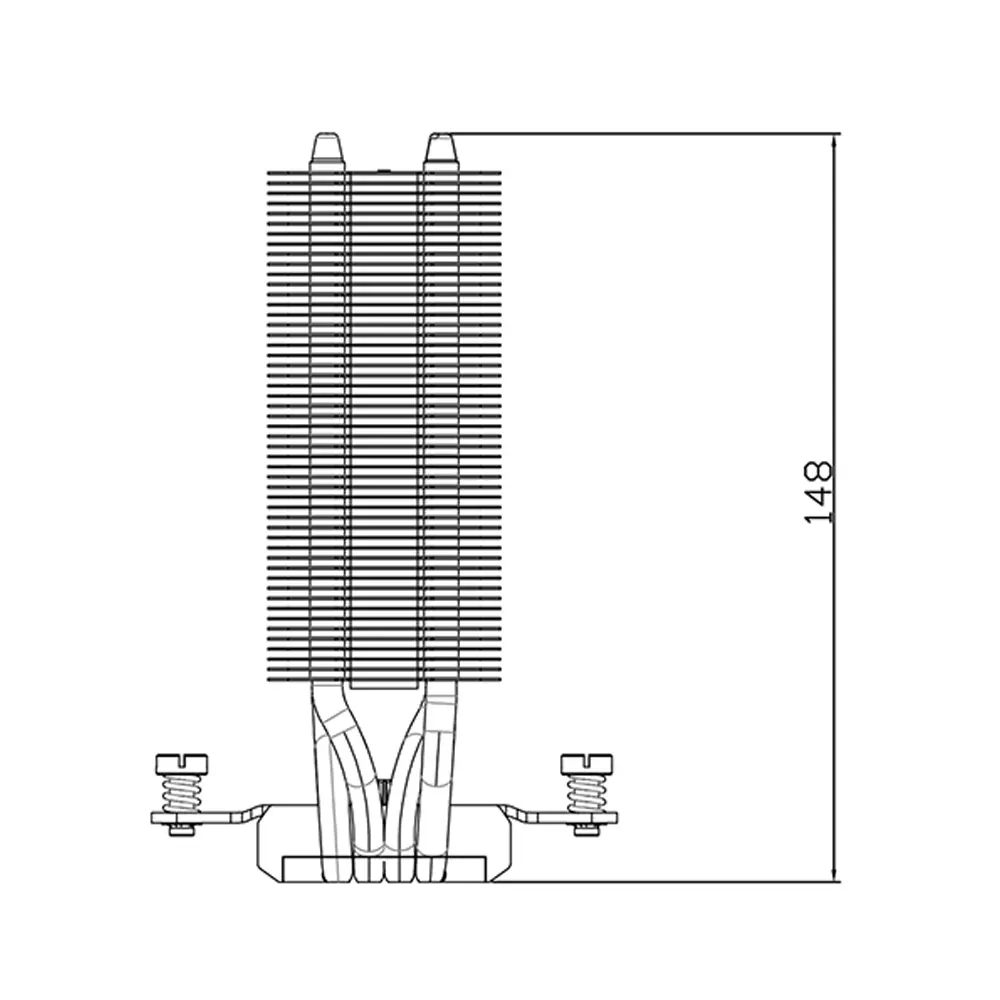 Tản nhiệt khí CPU Thermalright Assassin X 120 Refined SE - 120mm Air Cooler - Non-LED 5