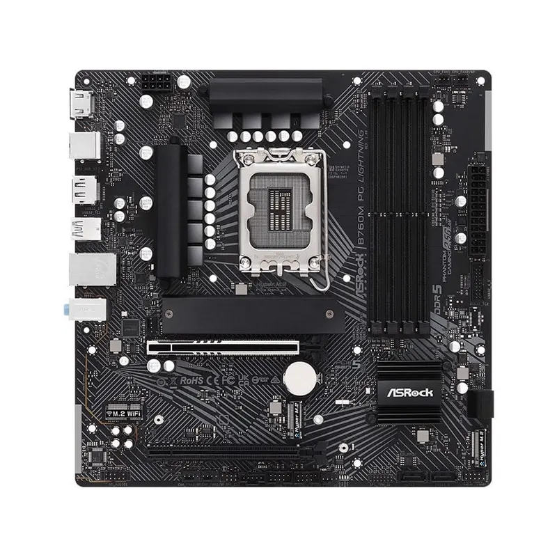 Mainboard ASRock B760M PG Lightning D5 LGA 1700 4 khe DDR5 2