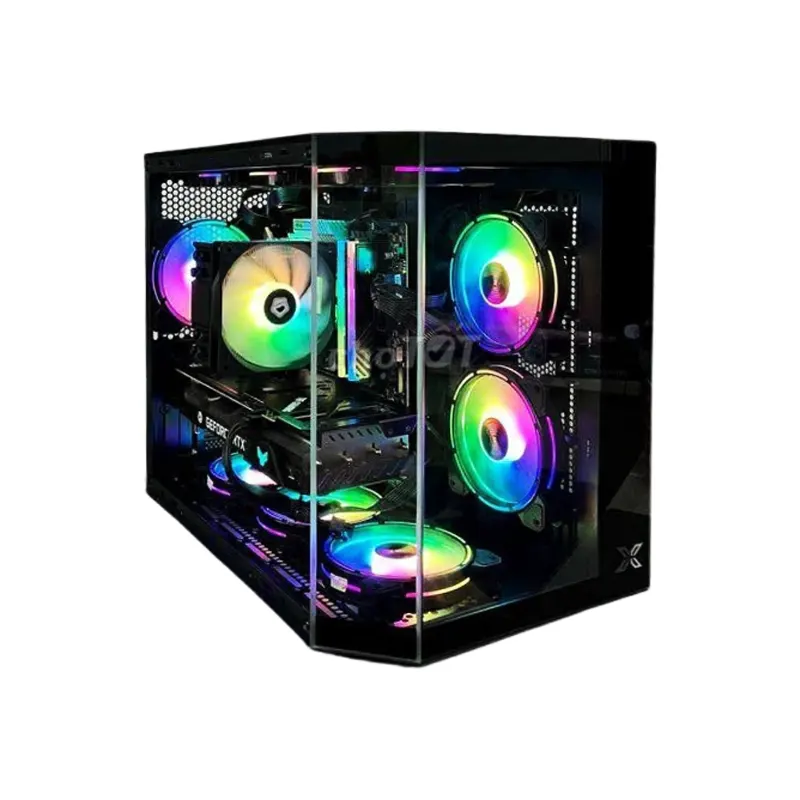 Vỏ Case Xigmatek Cubi M Black (M-ATX/Mid Tower/Kính vát góc) 3