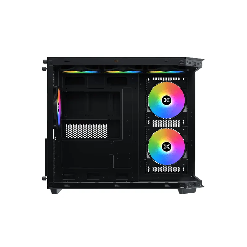 Vỏ Case Xigmatek Cubi M Black (M-ATX/Mid Tower/Kính vát góc) 4
