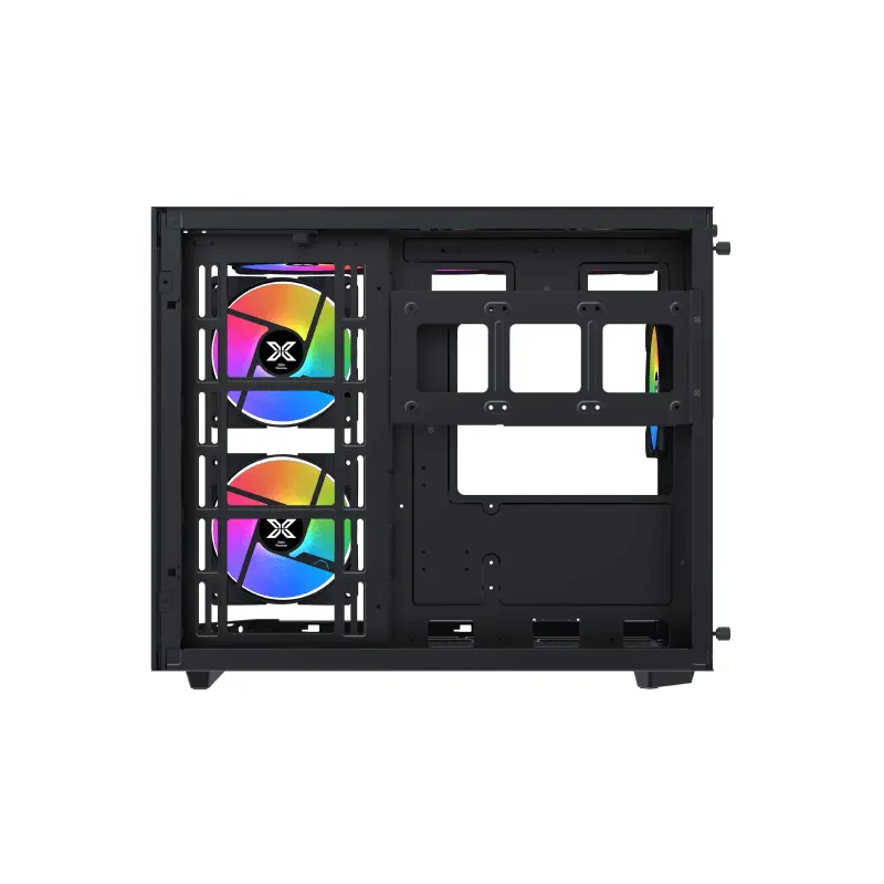 Vỏ Case Xigmatek Cubi M Black (M-ATX/Mid Tower/Kính vát góc) 5