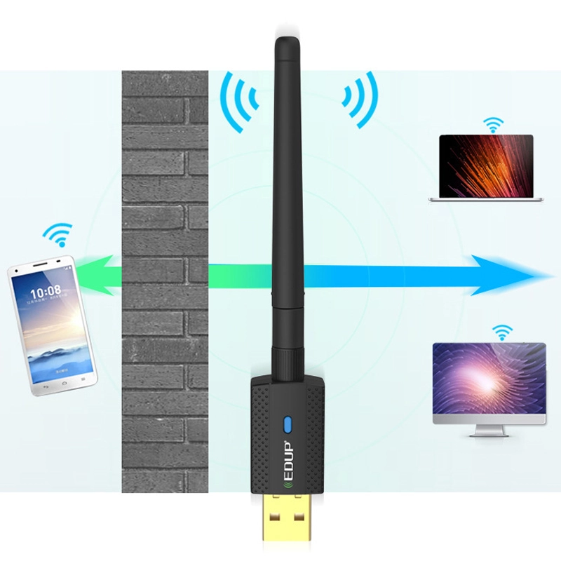 USB thu WiFi 5GHz + Bluetooth 4.2 (WiFi băng tần kép 600Mbps) 4