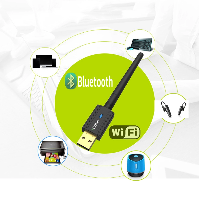 USB thu WiFi 5GHz + Bluetooth 4.2 (WiFi băng tần kép 600Mbps) 5