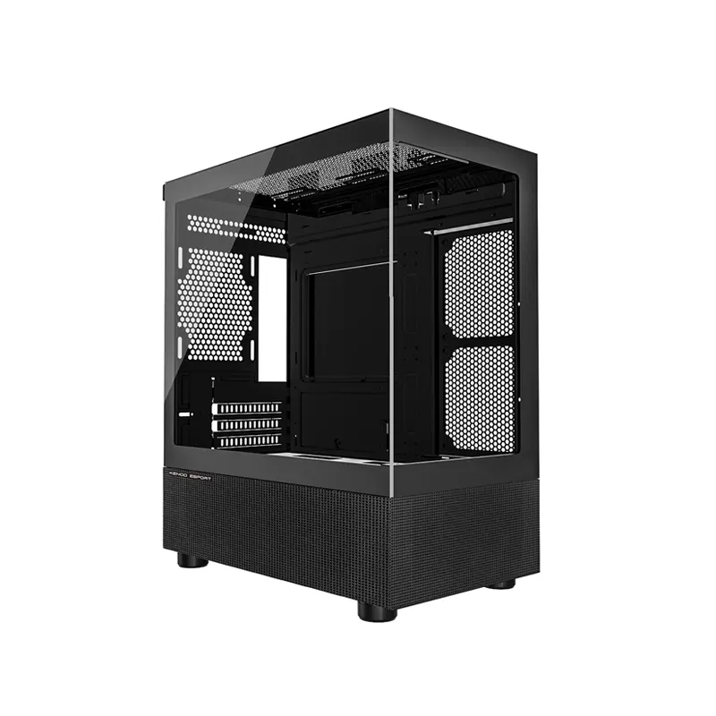 Vỏ Case KENOO ESPORT MK200 (M-ATX/Mid Tower/Black) 2