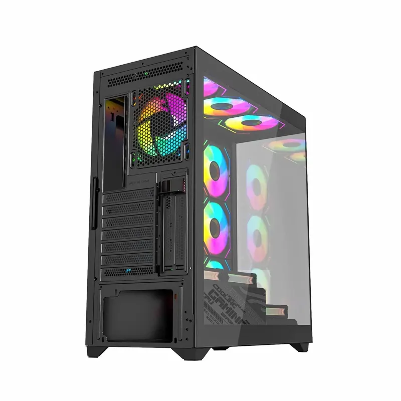 Vỏ Case Centaur Nova Black |ATX, Mid Tower, Kính vô cực 3