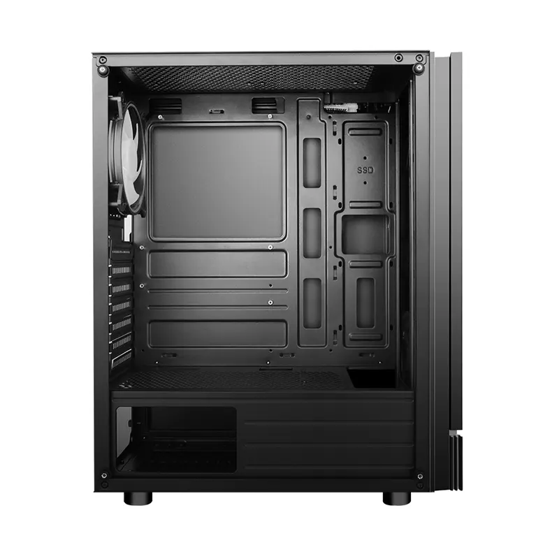 Vỏ Case SAMA 3301 Black (ATX/Mid Tower/3 Fan RGB) 3