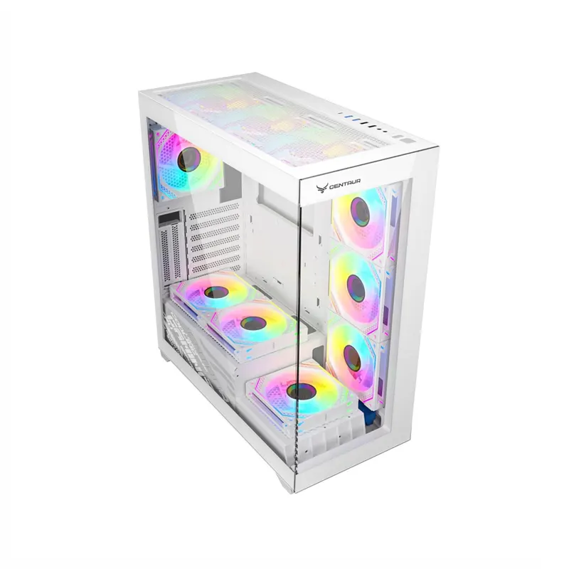 Vỏ Case Centaur Nova White |ATX, Mid Tower, Kính vô cực 2