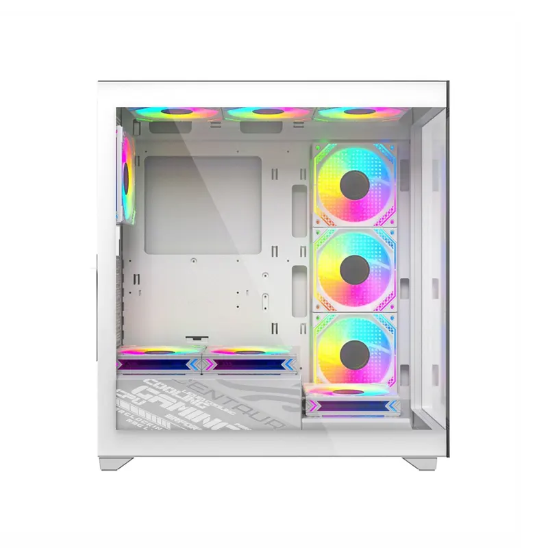 Vỏ Case Centaur Nova White |ATX, Mid Tower, Kính vô cực 4