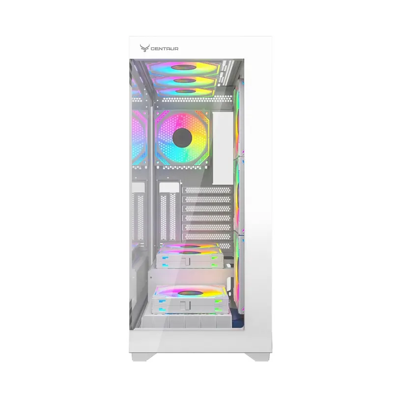Vỏ Case Centaur Nova White |ATX, Mid Tower, Kính vô cực 6