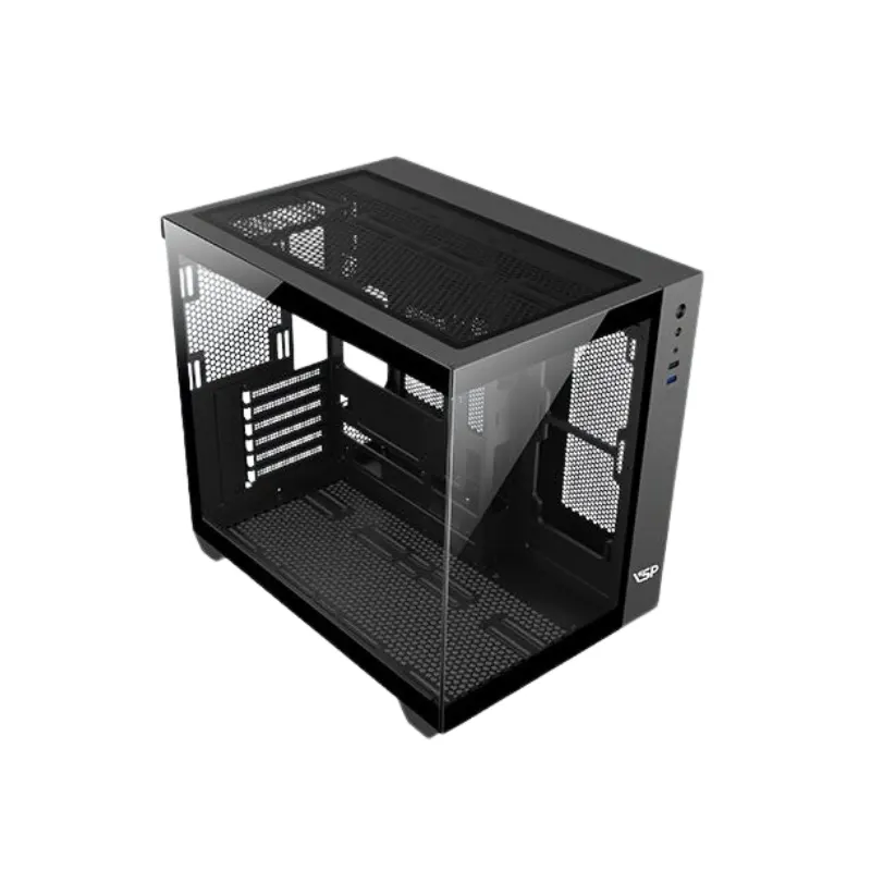 Vỏ Casse VSP Gaming Aquanaut X4 | ATX, Mid Tower, Đen 4