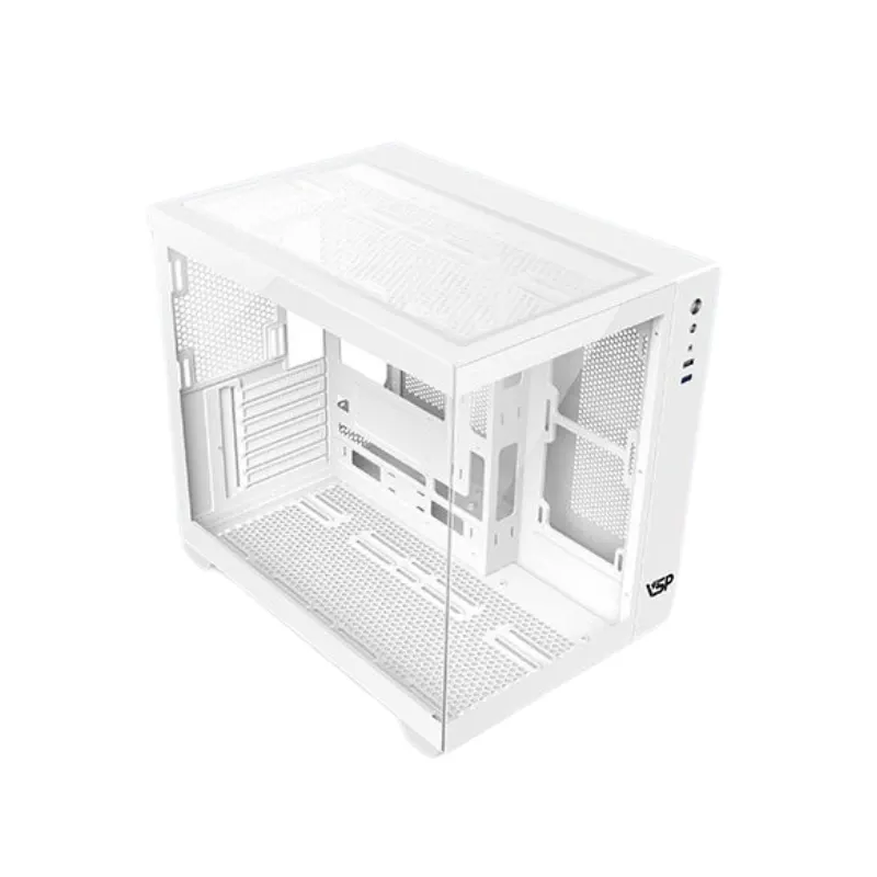 Vỏ Casse VSP Gaming Aquanaut X4 | ATX, Mid Tower, Trắng 4
