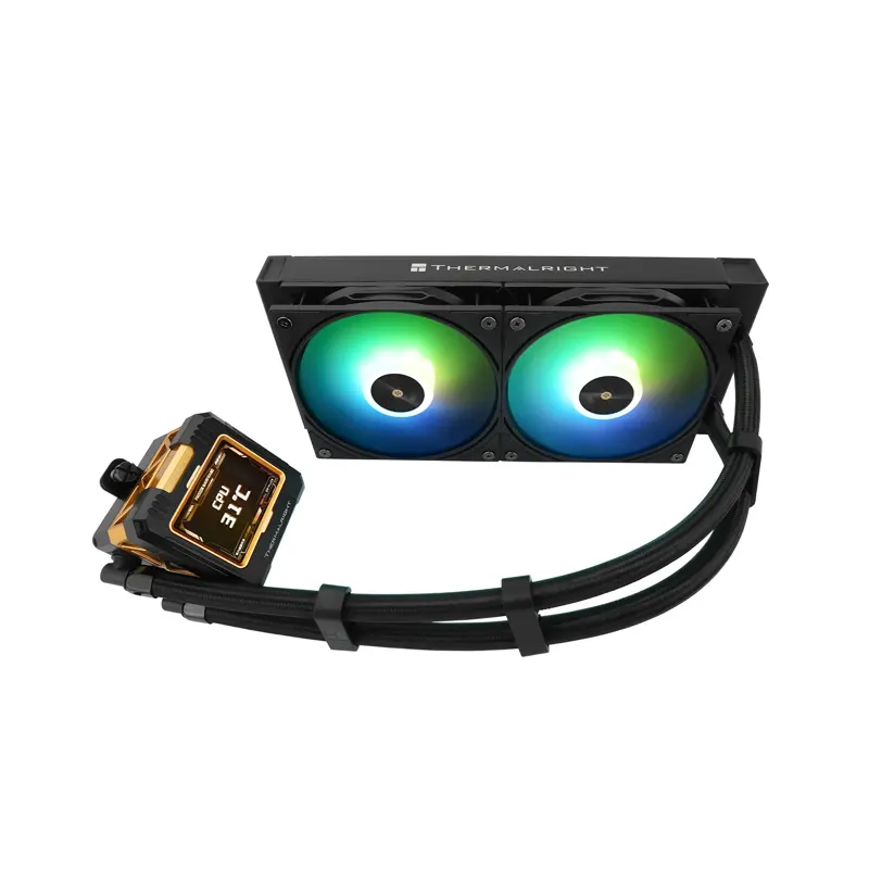 Tản nhiệt nước AIO Thermalright Frozen Warframe 240 Black - Màn LCD 2