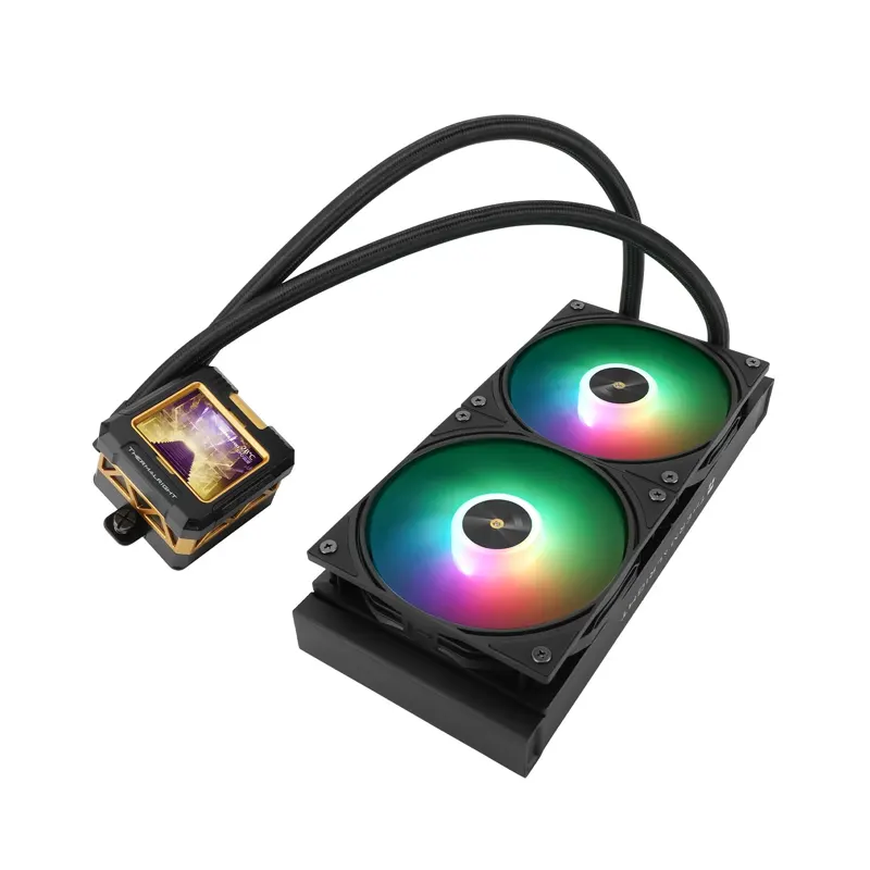 Tản nhiệt nước AIO Thermalright Frozen Warframe 240 Black - Màn LCD 5
