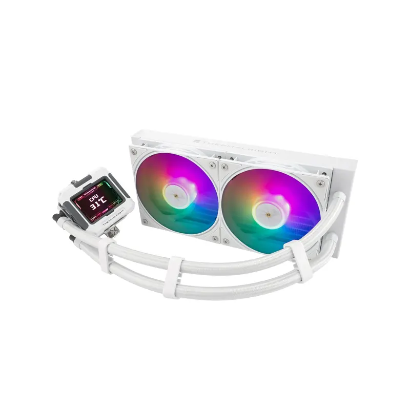 Tản nhiệt nước AIO Thermalright Frozen Warframe 240 White - Màn LCD 2