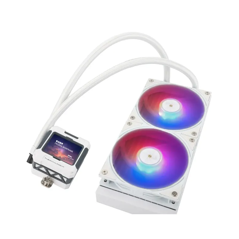 Tản nhiệt nước AIO Thermalright Frozen Warframe 240 White - Màn LCD 5