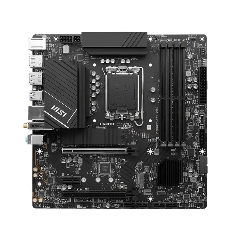 Mainboard MSI PRO B760M-A Wifi DDR4 (Intel B760, LGA 1700, mATX, 4 khe DDR4) 2