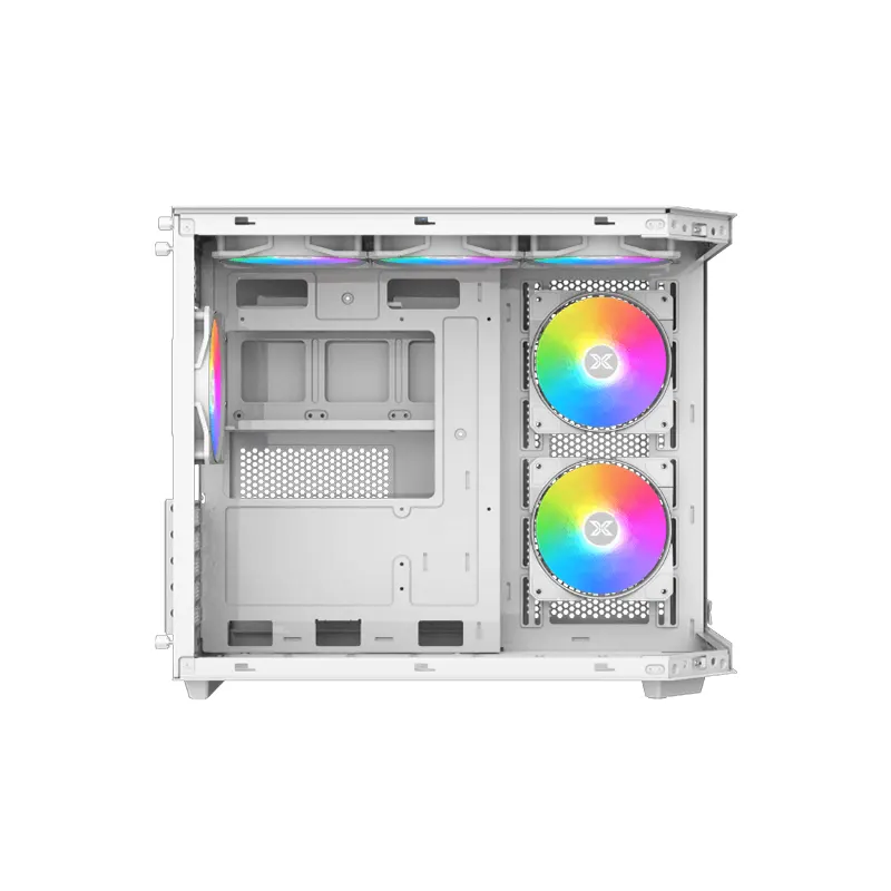 Vỏ Case Xigmatek Cubi M Arctic (M-ATX/Mid Tower/Kính vát góc) 7