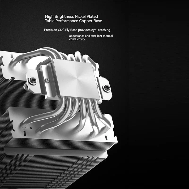 Tản nhiệt khí CPU ID-Cooling SE-55 ARGB - Đen (2 tản tháp) 4