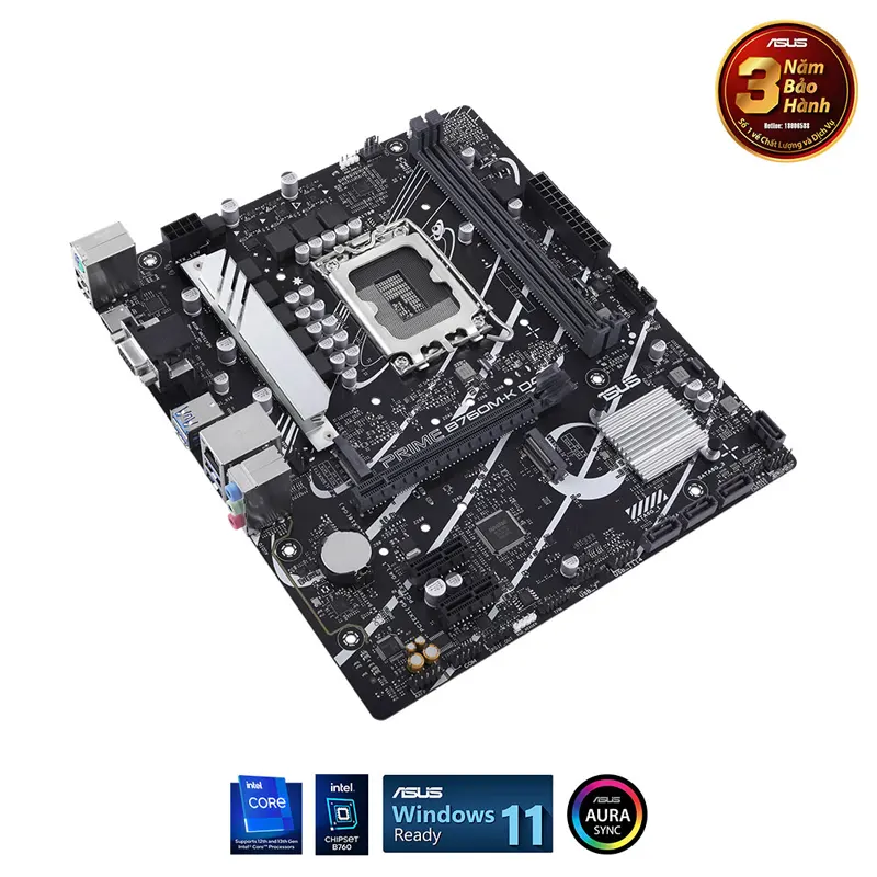 Mainboard Asus Prime B760M-K D4 | Intel B760, M-ATX, LGA 1700 4