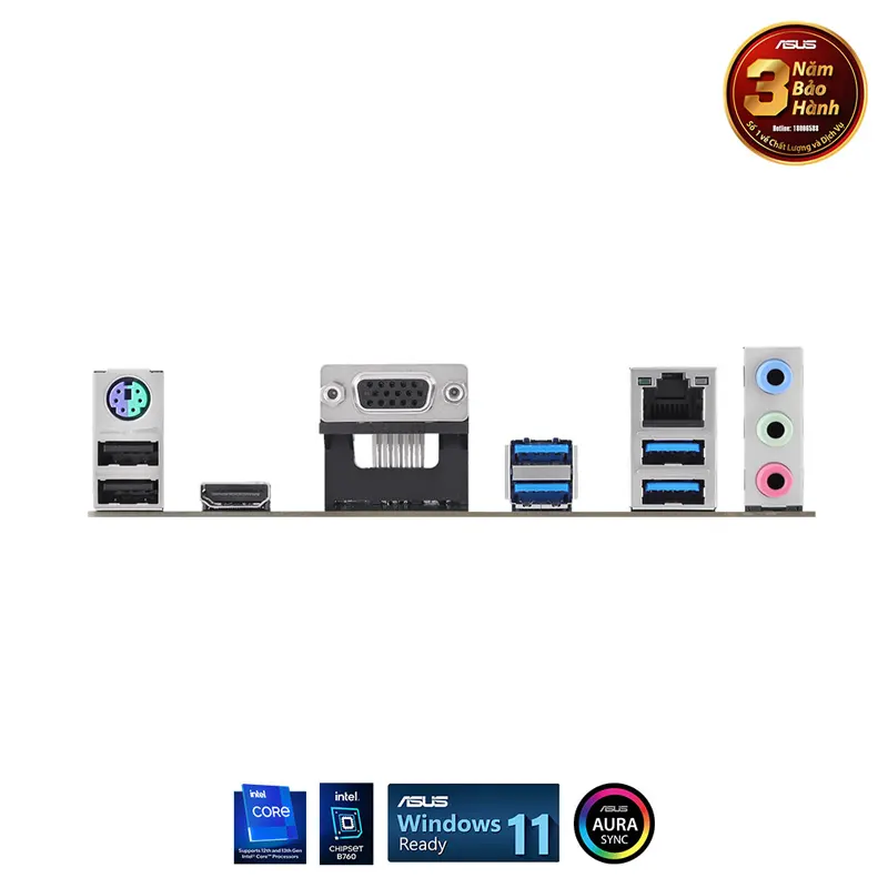 Mainboard Asus Prime B760M-K D4 | Intel B760, M-ATX, LGA 1700 5