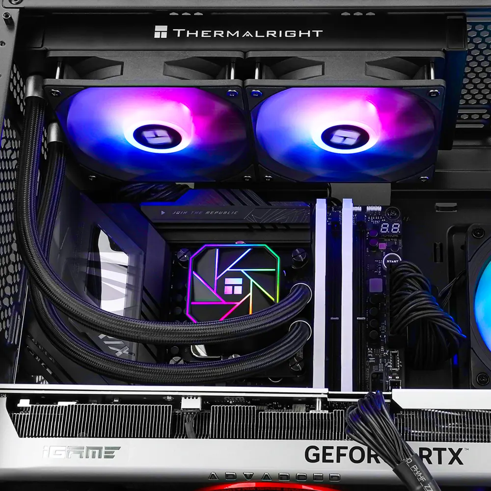Tản nhiệt nước Thermalright Aqua Elite 240 V3 Black - LED ARGB - Sync Main & Hub 8