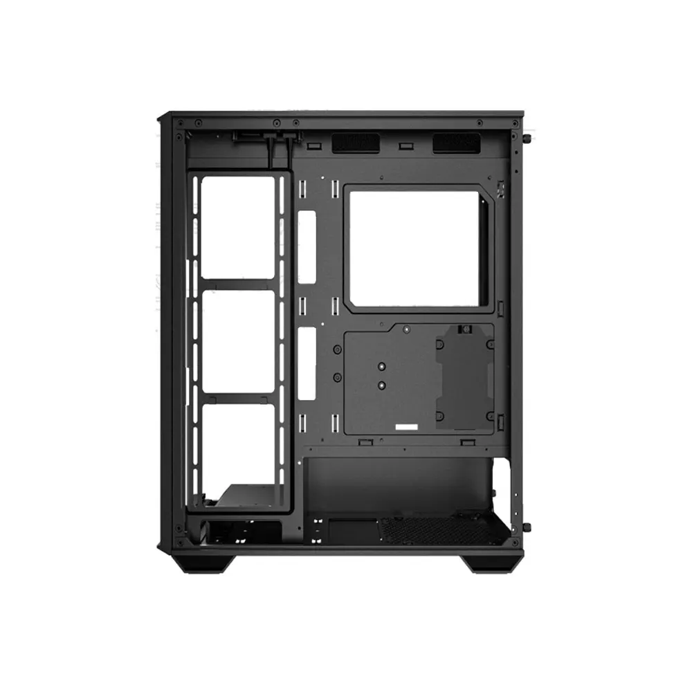 Vỏ Case Antec C3 Basic (Mid Tower, ATX, Màu Đen, Kính cường lực - Thiết kế bể cá) 2
