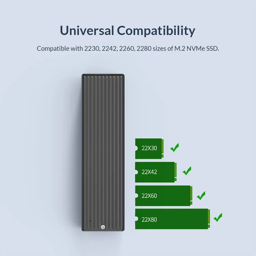 Box ORICO M2PV-C3 - Box SSD M2 NVME To USB Type-A-C (10Gbps) 4