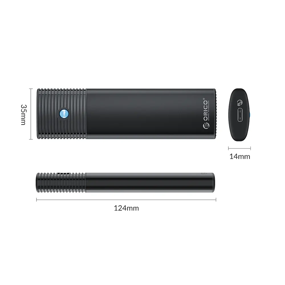 Box ORICO PWM2-G2 - Box SSD M2 NVME To USB Type-C (10Gbps) 5