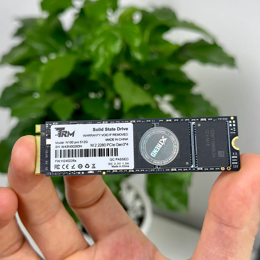 Ổ cứng SSD TRM N100 Pro 512GB M.2 2280 PCIe NVMe (Đọc 2130MB/s – Ghi 1720MB/s) 4
