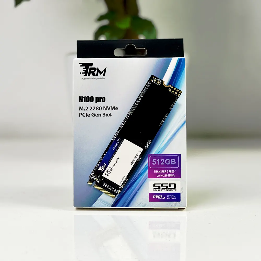 Ổ cứng SSD TRM N100 Pro 512GB M.2 2280 PCIe NVMe (Đọc 2130MB/s – Ghi 1720MB/s) 5