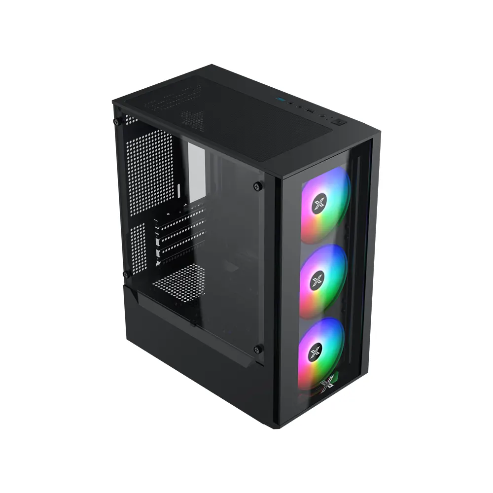 Vỏ Case XIGMATEK MYX AIR 3F (M-ATX/Mid Tower/3 Fan LED) 2