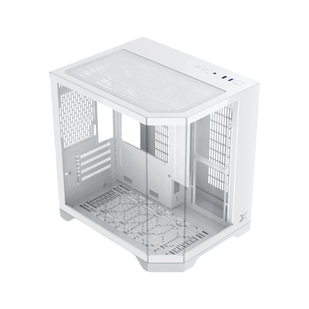 Vỏ Case Xigmatek Cubi M Nano Arctic (mATX/Mid Tower/Kính vát góc) 3