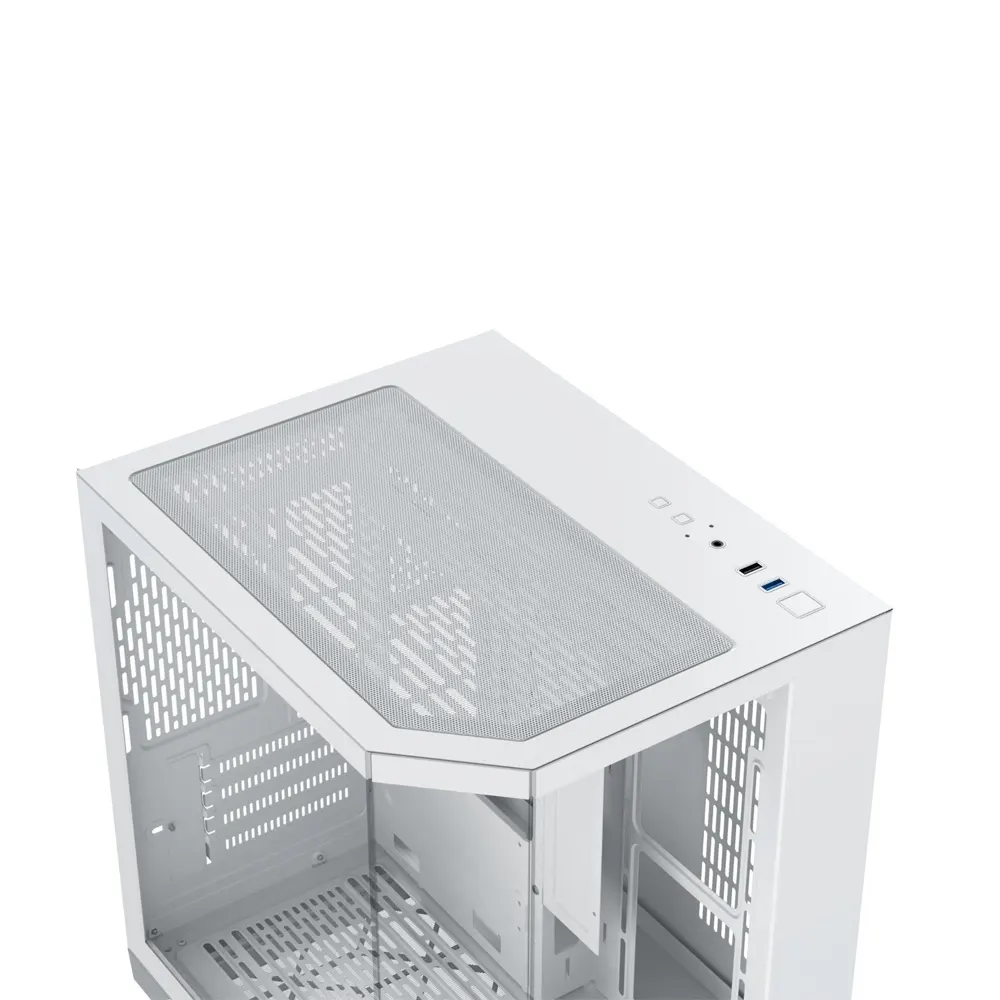 Vỏ Case Xigmatek Cubi M Nano Arctic (mATX/Mid Tower/Kính vát góc) 7