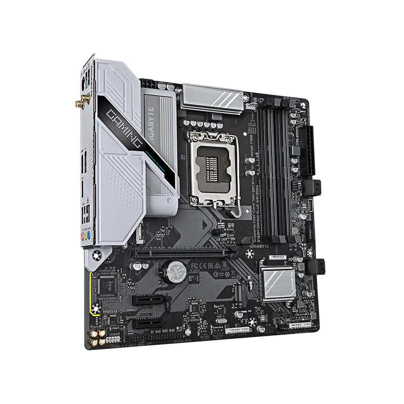 Mainboard GIGABYTE B760M Gaming Plus WIFI DDR4 - Micro ATX - Wi-Fi 6 - Intel LGA 1700 3