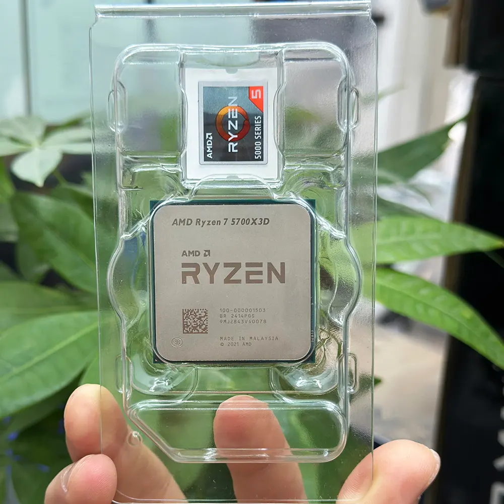 CPU AMD Ryzen 7 5700X3D (AM4 - 8 Core - 16 Thread - Base 3.0Ghz - Turbo 4.1Ghz - Cache 100MB) 3
