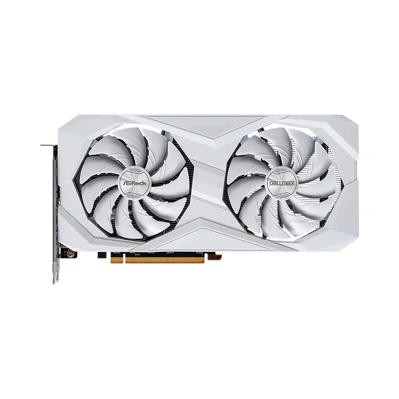 VGA ASRock AMD Radeon RX 6600 Challenger 8GB GDDG6 - White 2