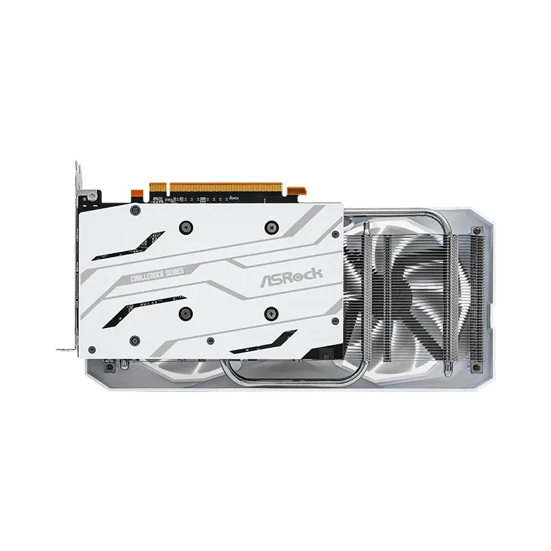 VGA ASRock AMD Radeon RX 6600 Challenger 8GB GDDG6 - White 5
