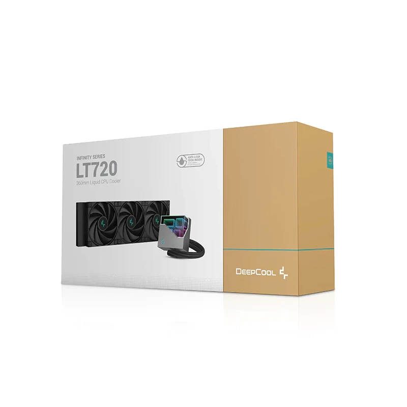 Tản Nhiệt Nước CPU Deepcool LT720 Black High RAD 360 3 Fan 2