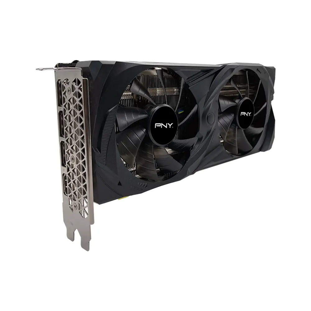 Card đồ họa PNY GeForce RTX 3060 12GB UPRISING Dual Fan - 12GB GDDR6 - 192-bit - PCIe 4.0 - DirectX 12 Ultimate - Dual Fan 4