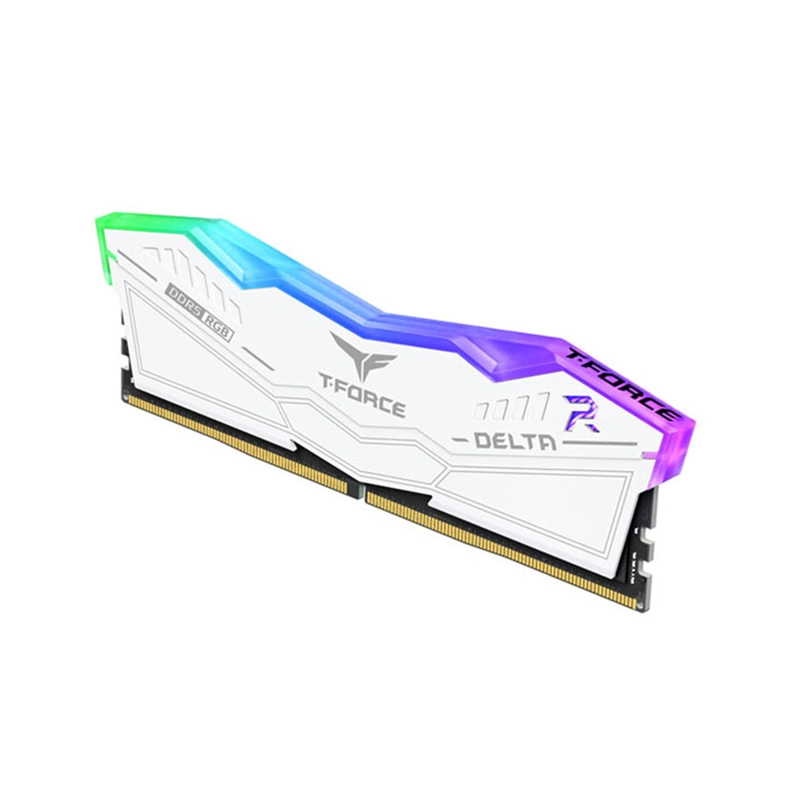 Ram TeamGroup T-Force Delta RGB 16GB DDR5 6000MHz - White 2