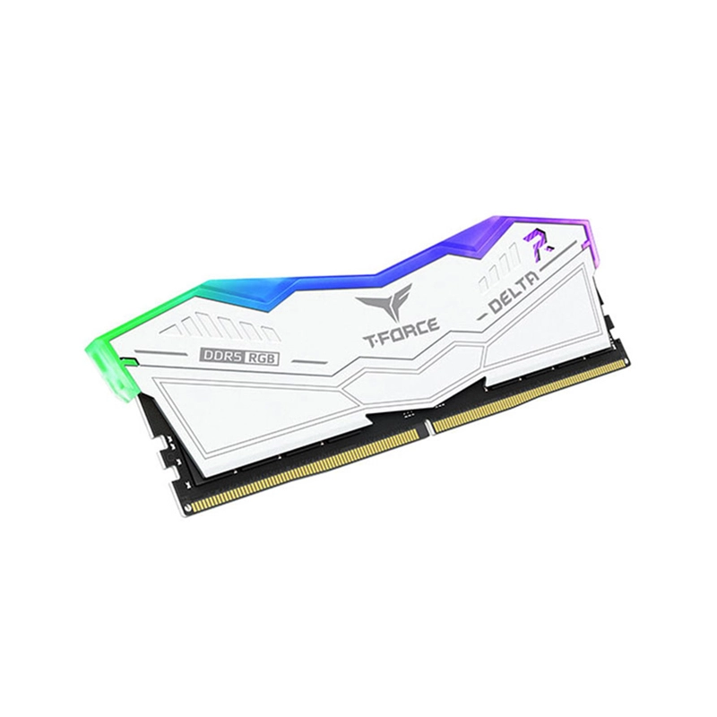 Ram TeamGroup T-Force Delta RGB 16GB DDR5 6000MHz - White 3