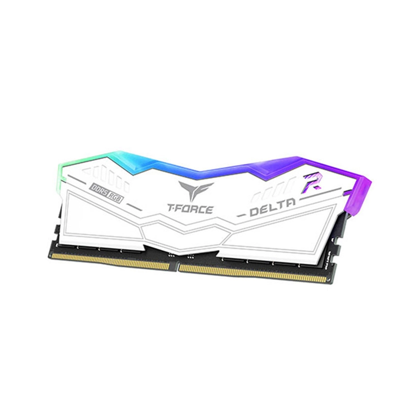 Ram TeamGroup T-Force Delta RGB 16GB DDR5 6000MHz - White 4