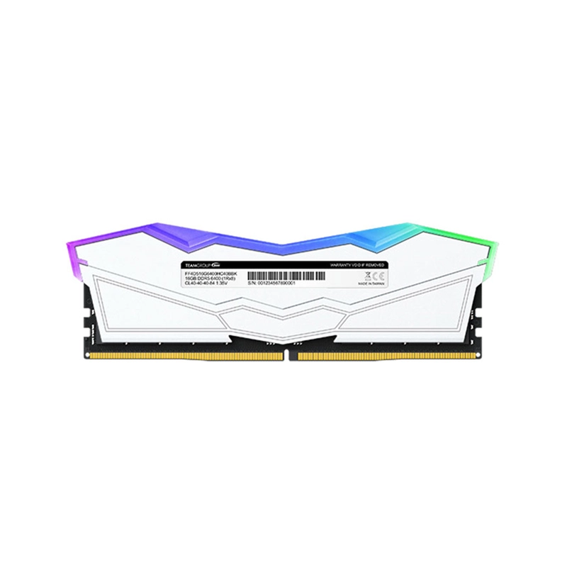 Ram TeamGroup T-Force Delta RGB 16GB DDR5 6000MHz - White 5