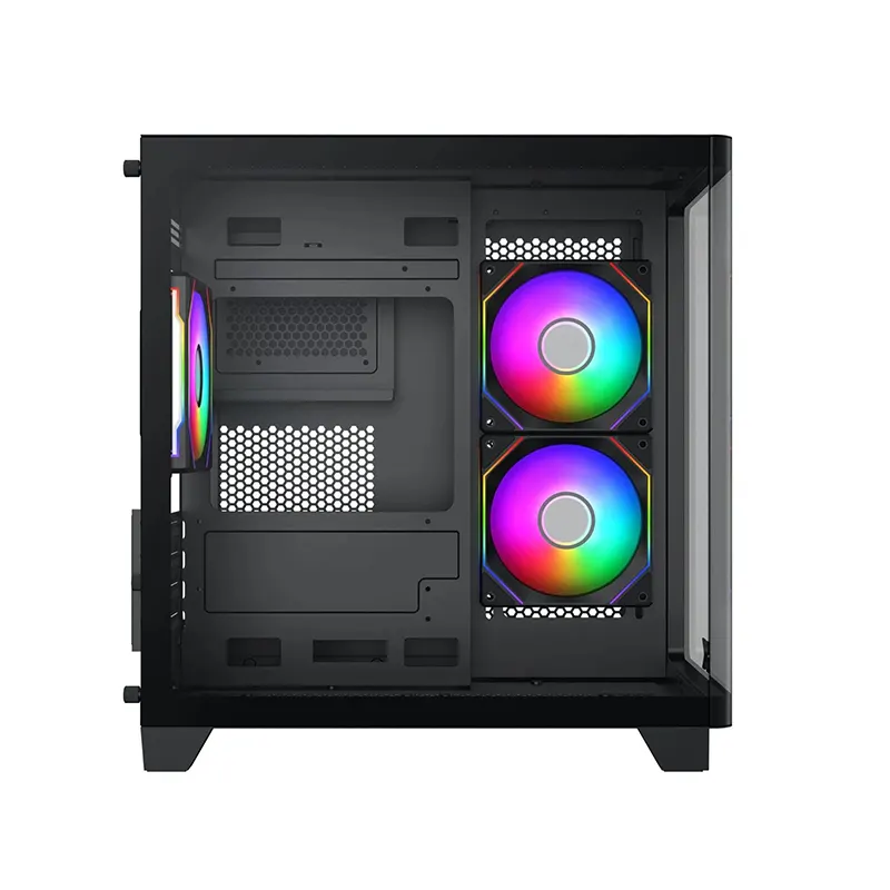 Vỏ Case Xigmatek Pano M Nano 3GF Black (m-ATX/Mid Tower/3Fan) 6