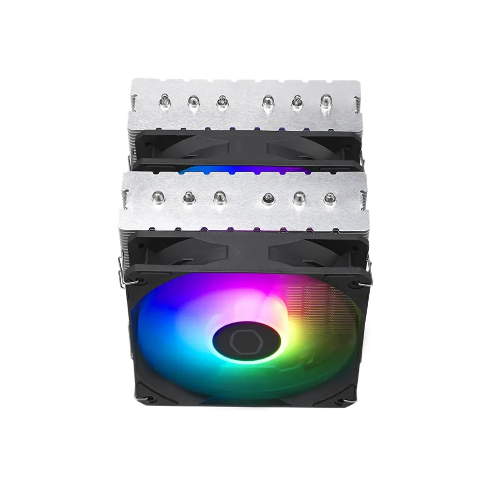 Tản nhiệt CPU Cooler Master Hyper 620S ARGB - Dual Fan - Hỗ trợ Intel & AMD - 6 Heatpipes 6
