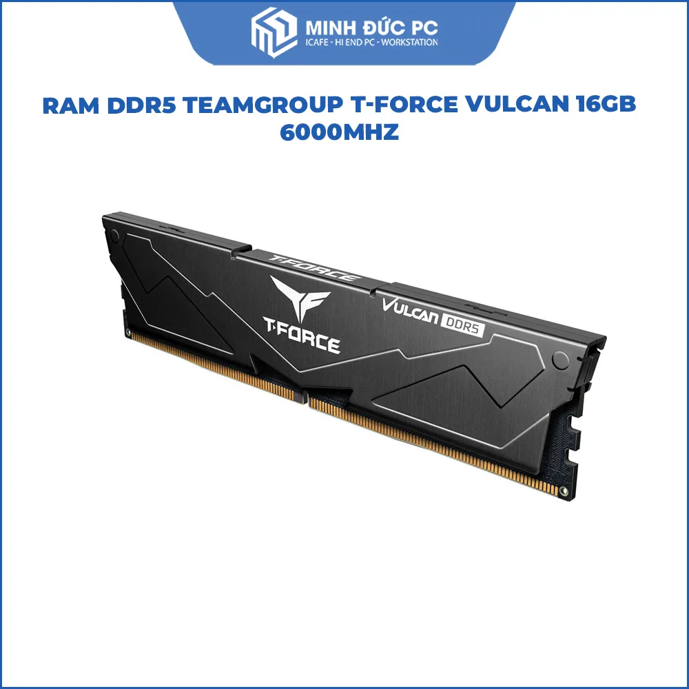 RAM DDR5 TEAMGROUP T-FORCE VULCAN 16GB 6000MHz (1x16GB) 3