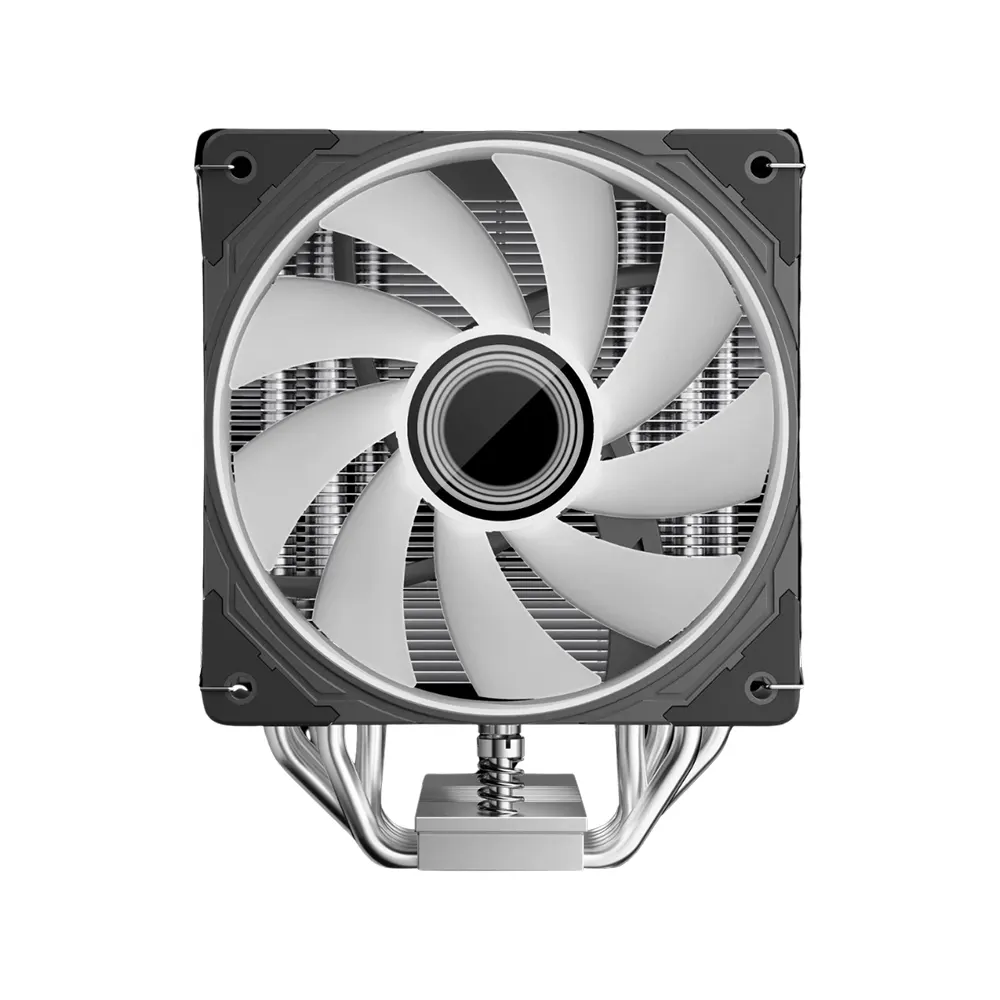 Tản nhiệt khí CPU Coolmoon GT600 Black - 6 Ống Đồng - 120mm ARGB - Hiển Thị Nhiệt Độ 4