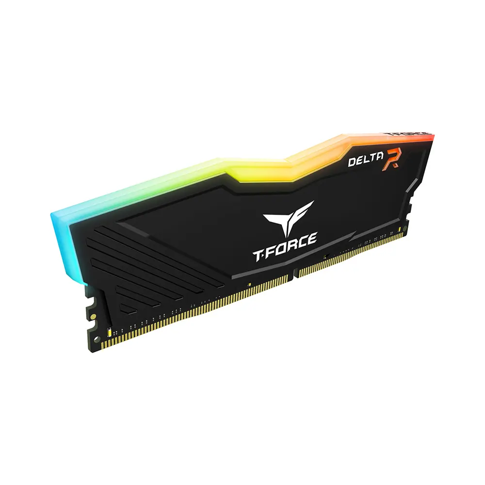 RAM T-Force Delta RGB 8GB DDR4 3600MHz (TF3D48G3600HC18JBK) - LED RGB, Hỗ trợ XMP, Màu Đen, Tương thích Intel/AMD 4