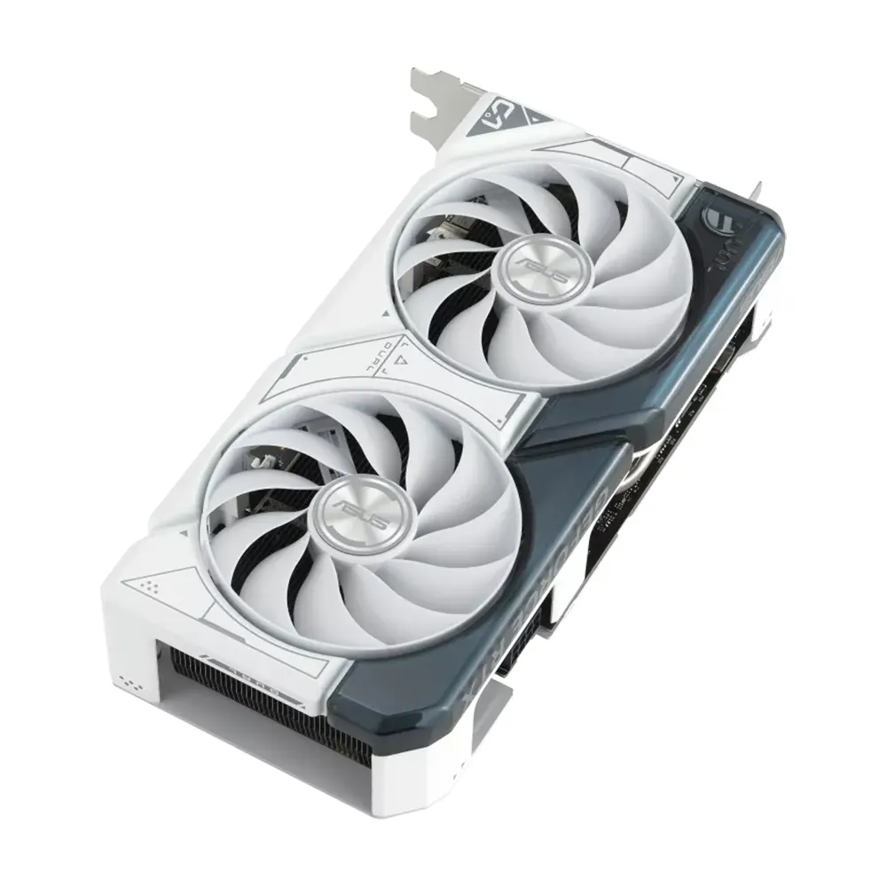 VGA ASUS Dual GeForce RTX 4060 White OC Edition 8GB GDDR6 - Trắng Tinh Tế, Hỗ Trợ Ray Tracing và DLSS 3 4